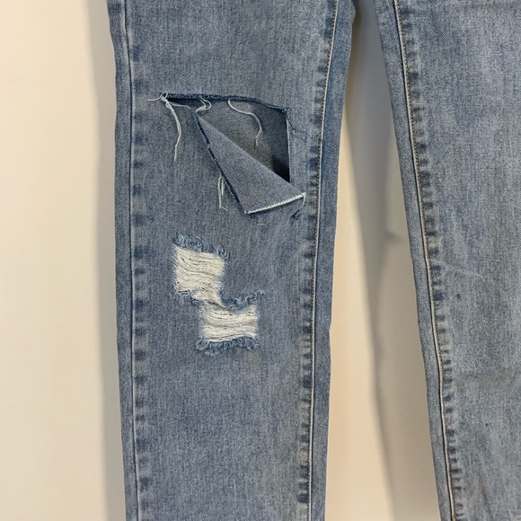 Nasty Gal Acid Wash What You Say Jeans - Picture 2 of 7